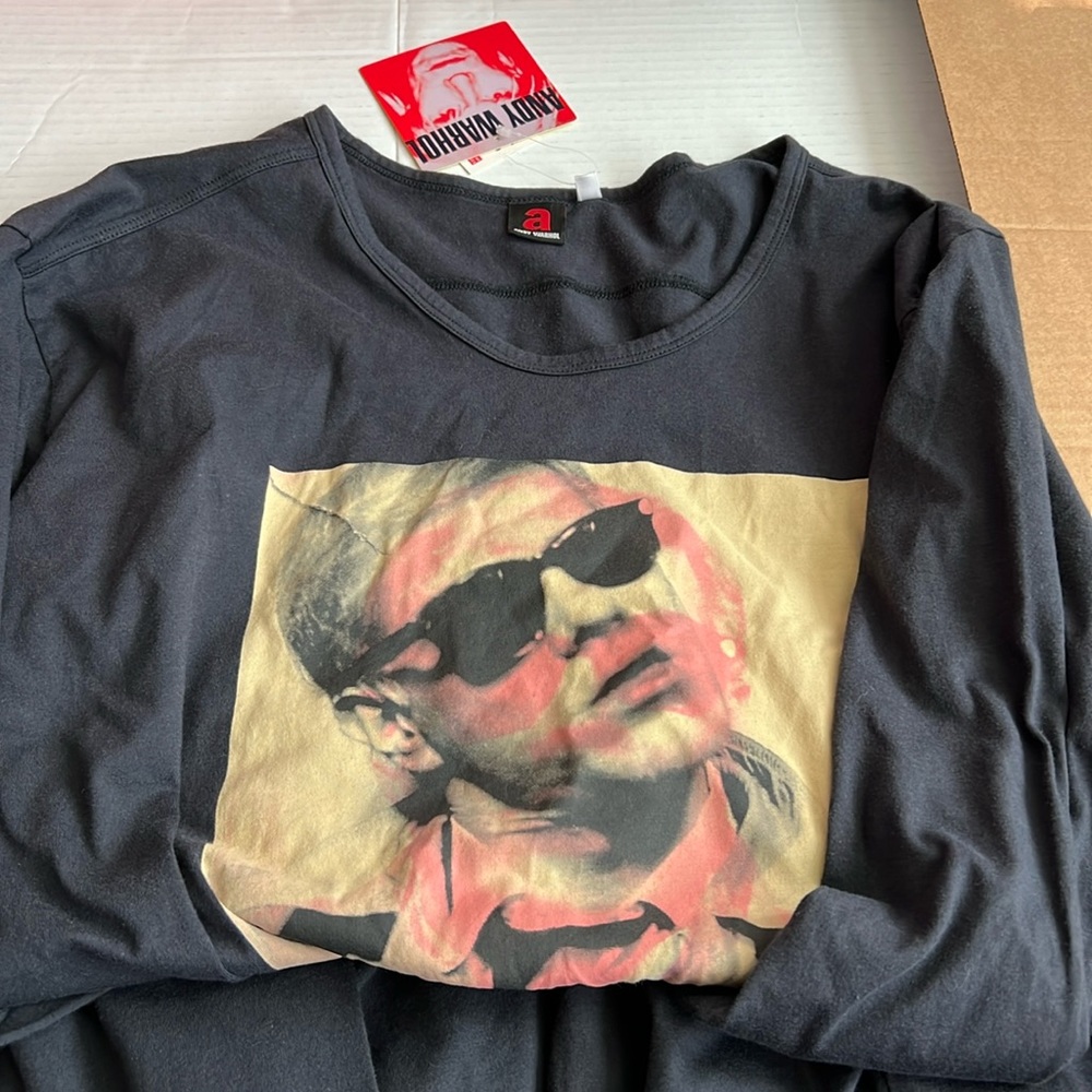 Andy Warhol long sleeve shirt